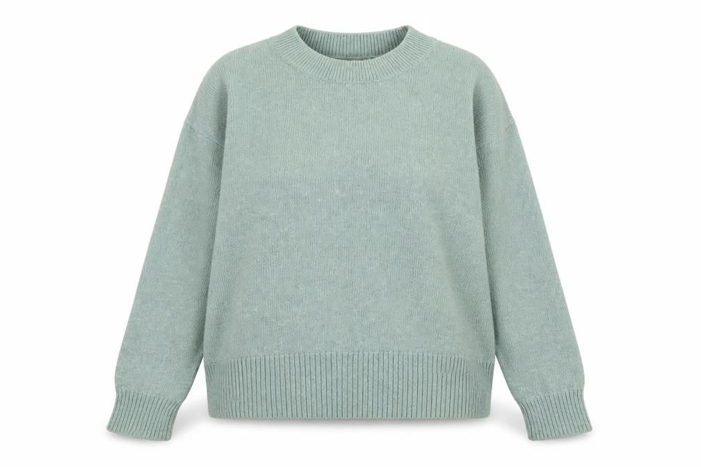 H&M Women's Green Knit Pullover Jumper, Size S