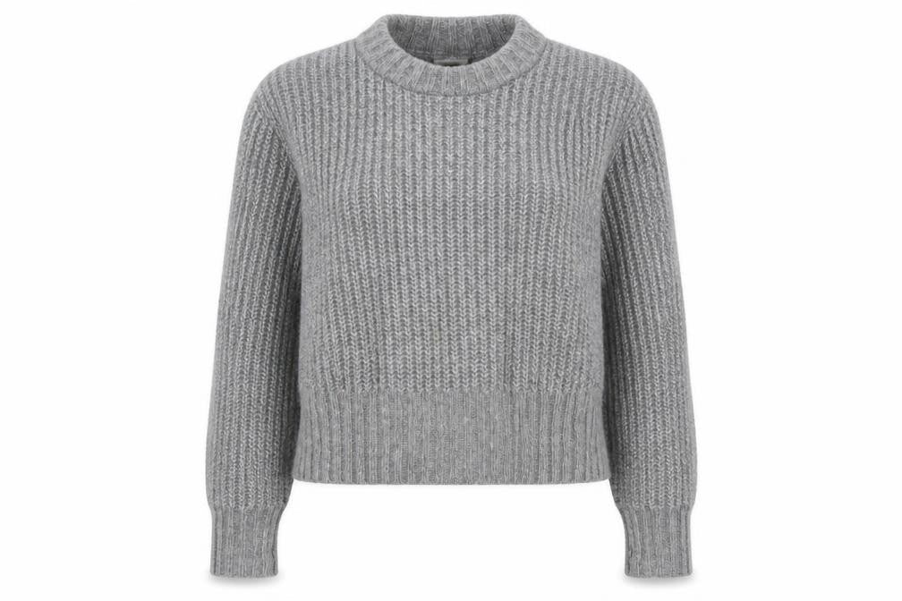 Monki Women's Grey Pullover Jumper XS