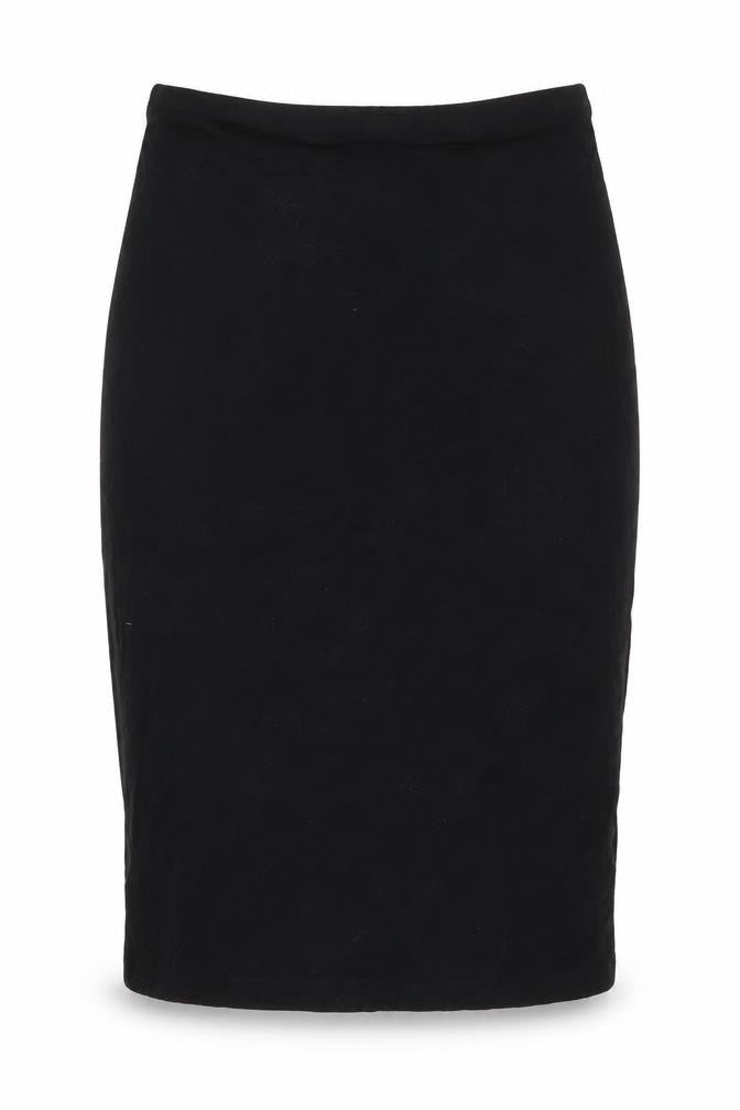 H&M Women's Black Pencil Skirt, Size S, Viscose Blend