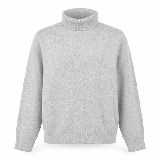 Marks & Spencer Women's Grey Roll Neck Jumper S
