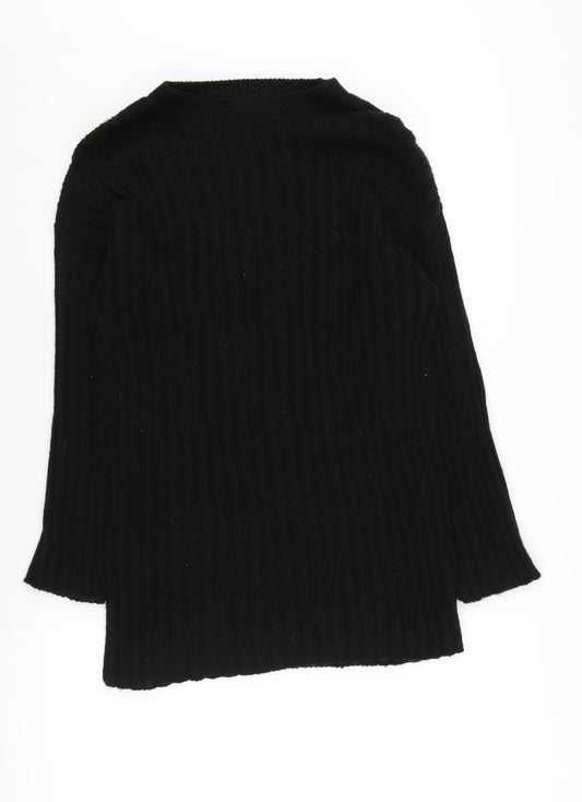 ASOS Women’s Black Knit Petite Jumper Size 8