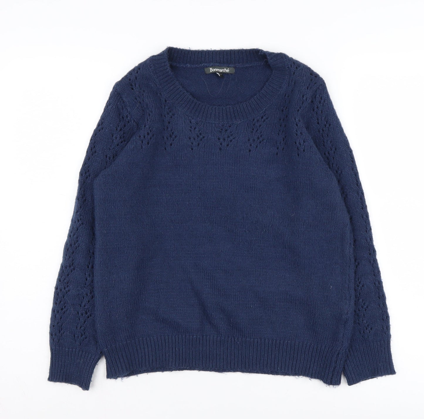 Bonmarché Women's Blue Pullover Jumper Size 10