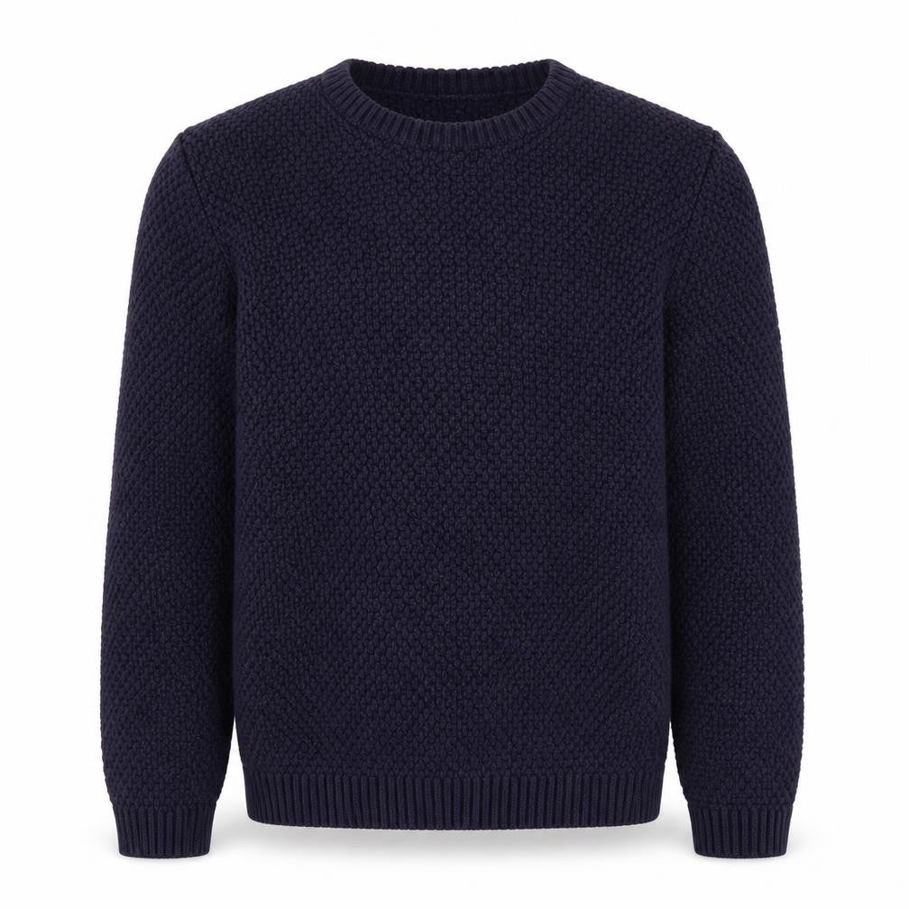 Topman Men’s Blue Chunky Knit Pullover Jumper M