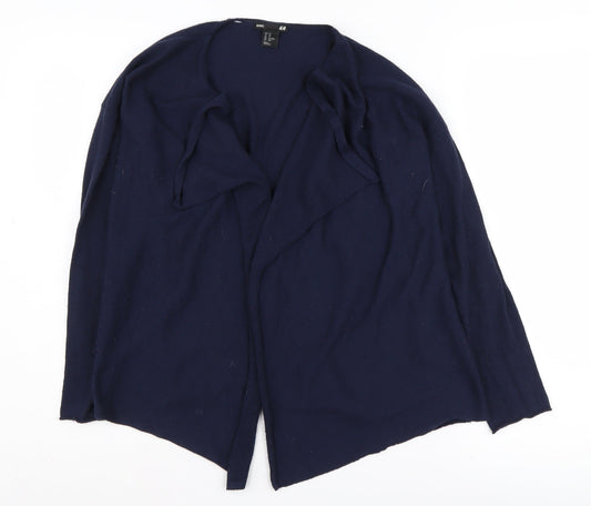 H&M Women's Blue Cardigan XS Long Sleeve