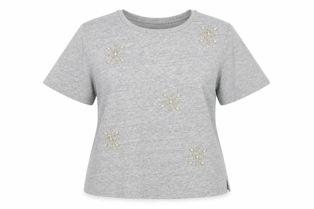 Marks & Spencer Women's Grey T-Shirt Size 18