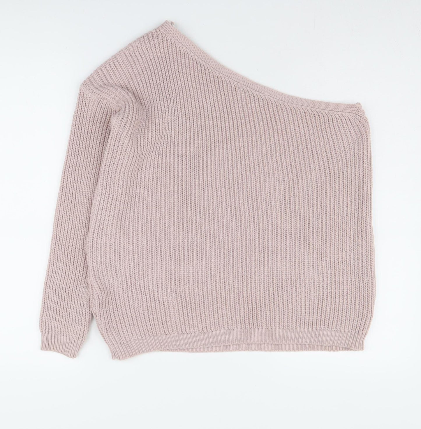 New Look Women's Pink Knit Pullover Jumper Size 10