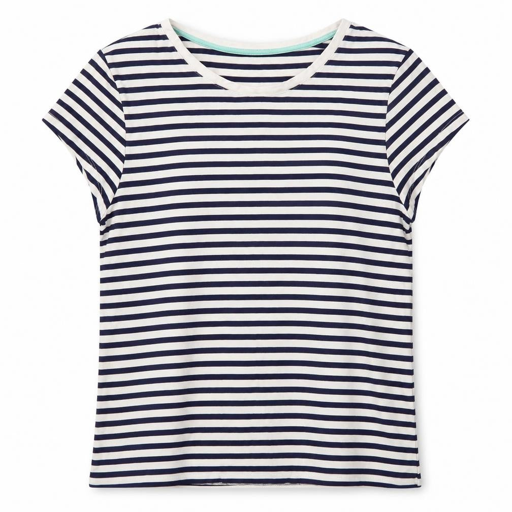 Oasis Women's L Multicoloured Striped T-Shirt