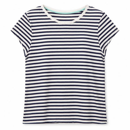 Oasis Women's L Multicoloured Striped T-Shirt