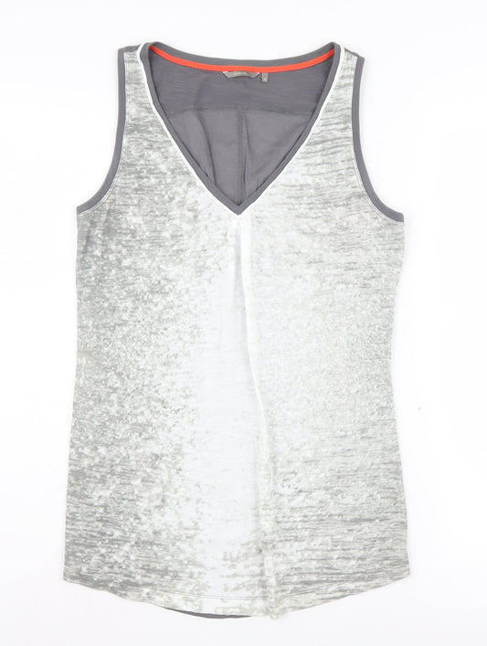 Sandwich Women's Grey Sleeveless V-Neck Tank Top