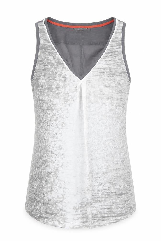 Sandwich Women's Grey Sleeveless V-Neck Tank Top