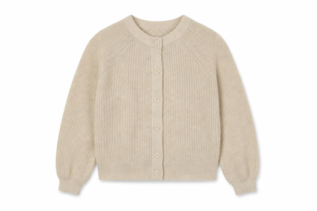 ASOS Design Women's Beige V-Neck Cardigan Size 4