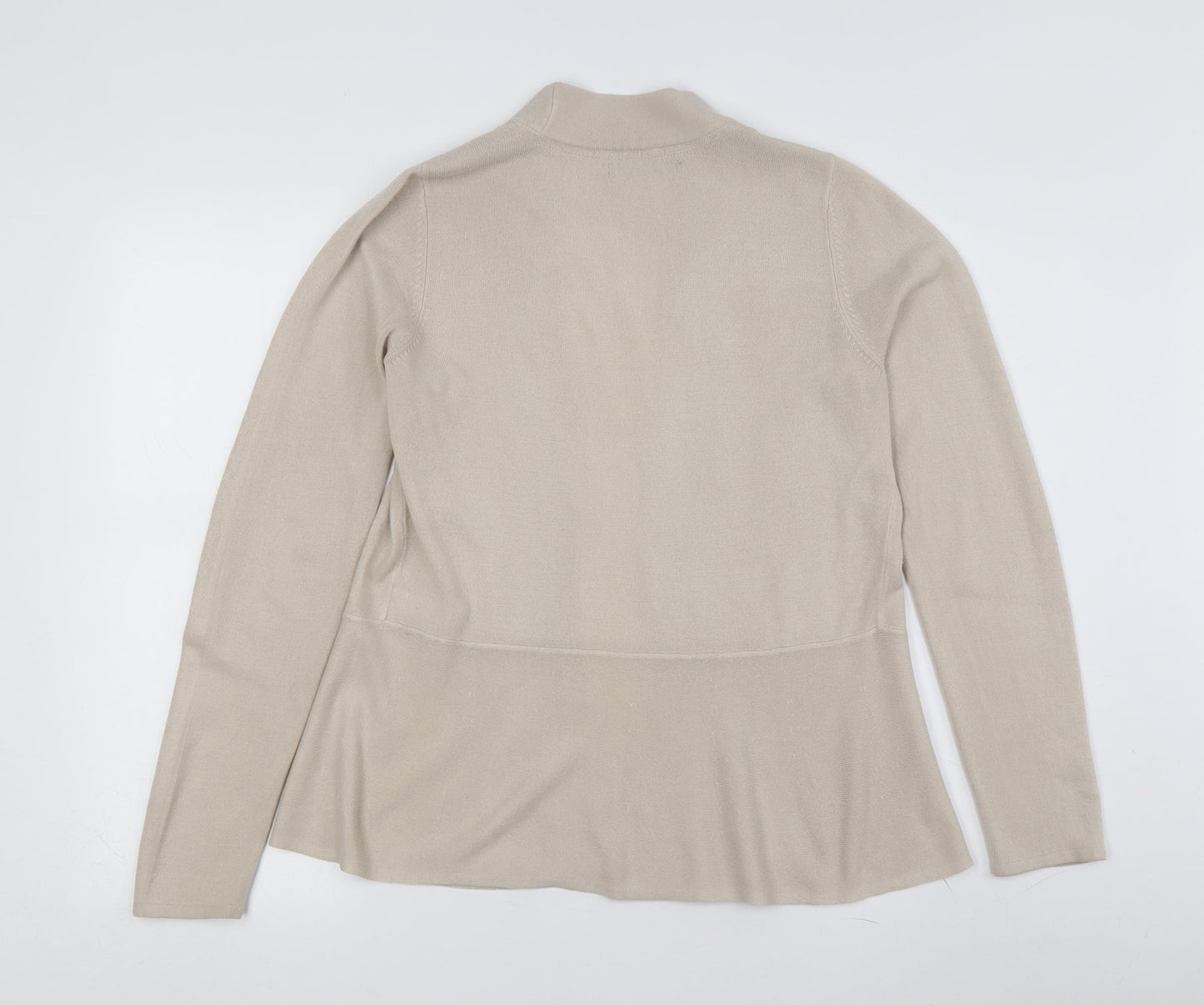 Marks and Spencer Women's Beige Cardigan Size 8
