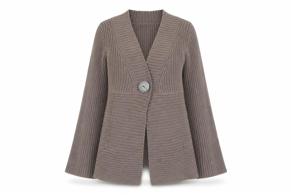 John Lewis Women's Brown Cardigan Size 10