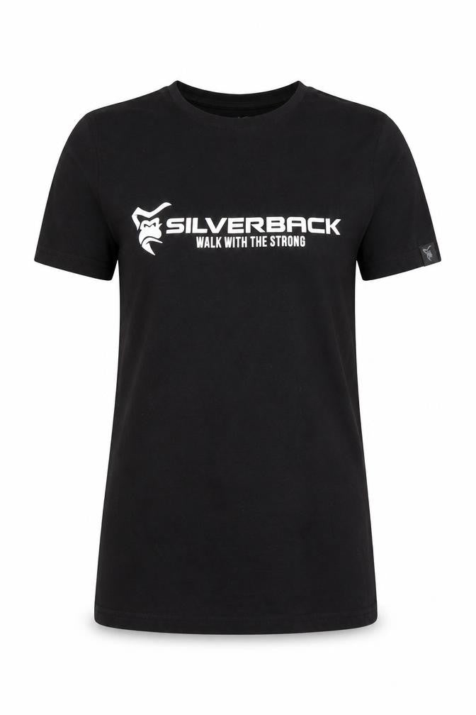 Silverback Unisex Black XS Cotton T-Shirt