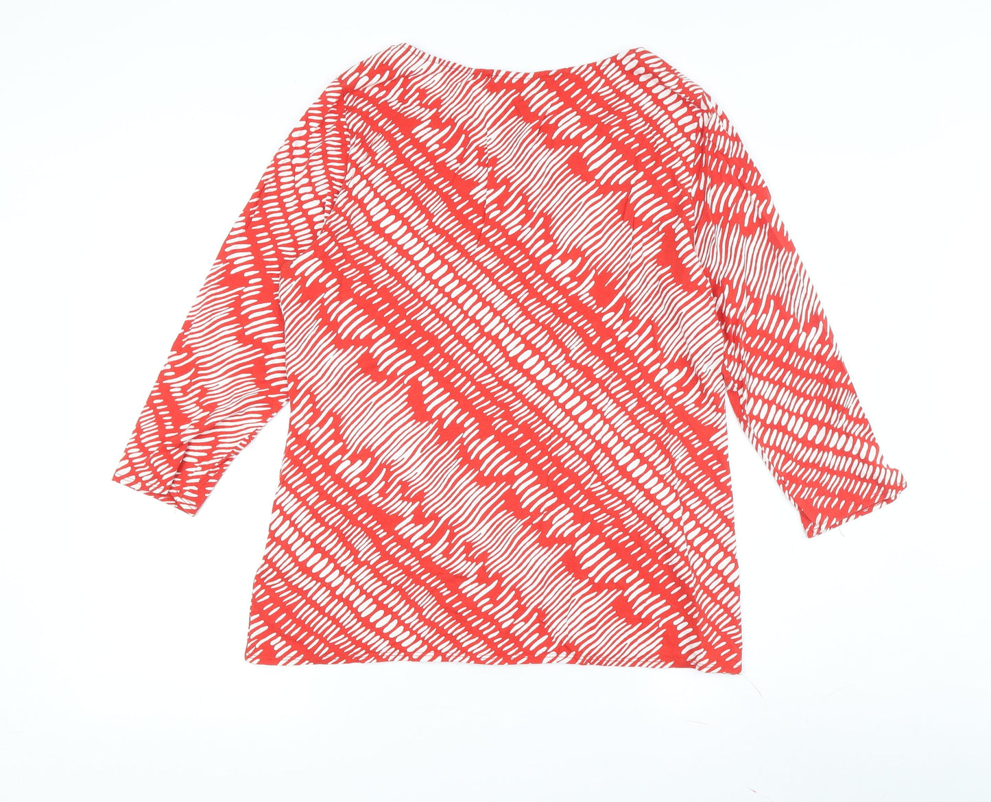 Principles Women's Red Boat Neck Top Size 16