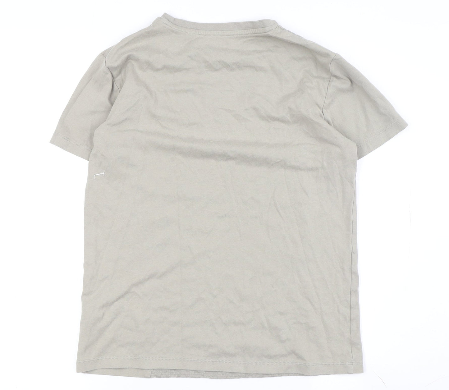 Next Boys Grey Crew Neck T-Shirt Age 12 Years