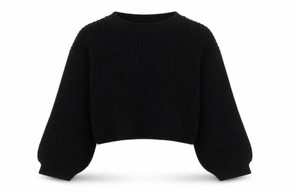 New Look Girls Black Pullover Jumper, Size 10-11 Years