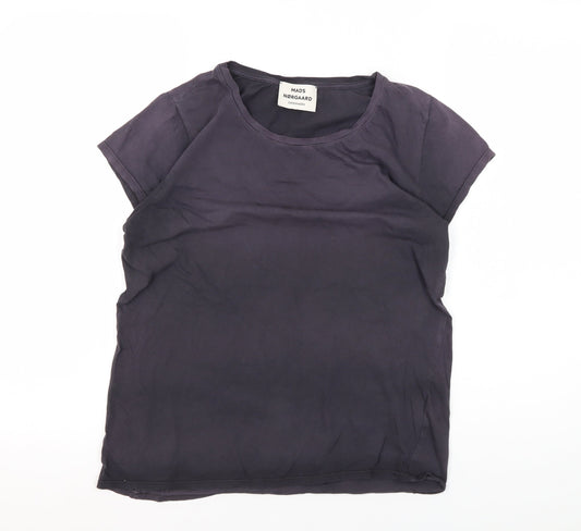 Mads Norgaard Women's Black Basic T-Shirt M