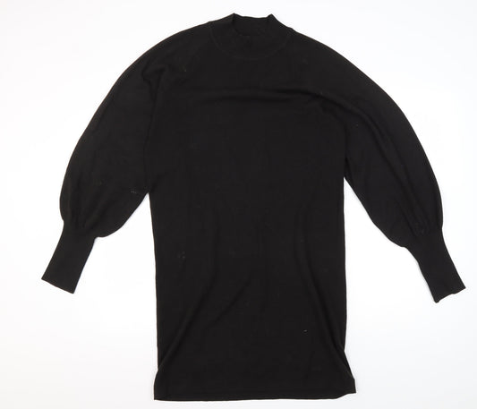 InWear Women's Black Tunic Jumper, Size S, Balloon Sleeve