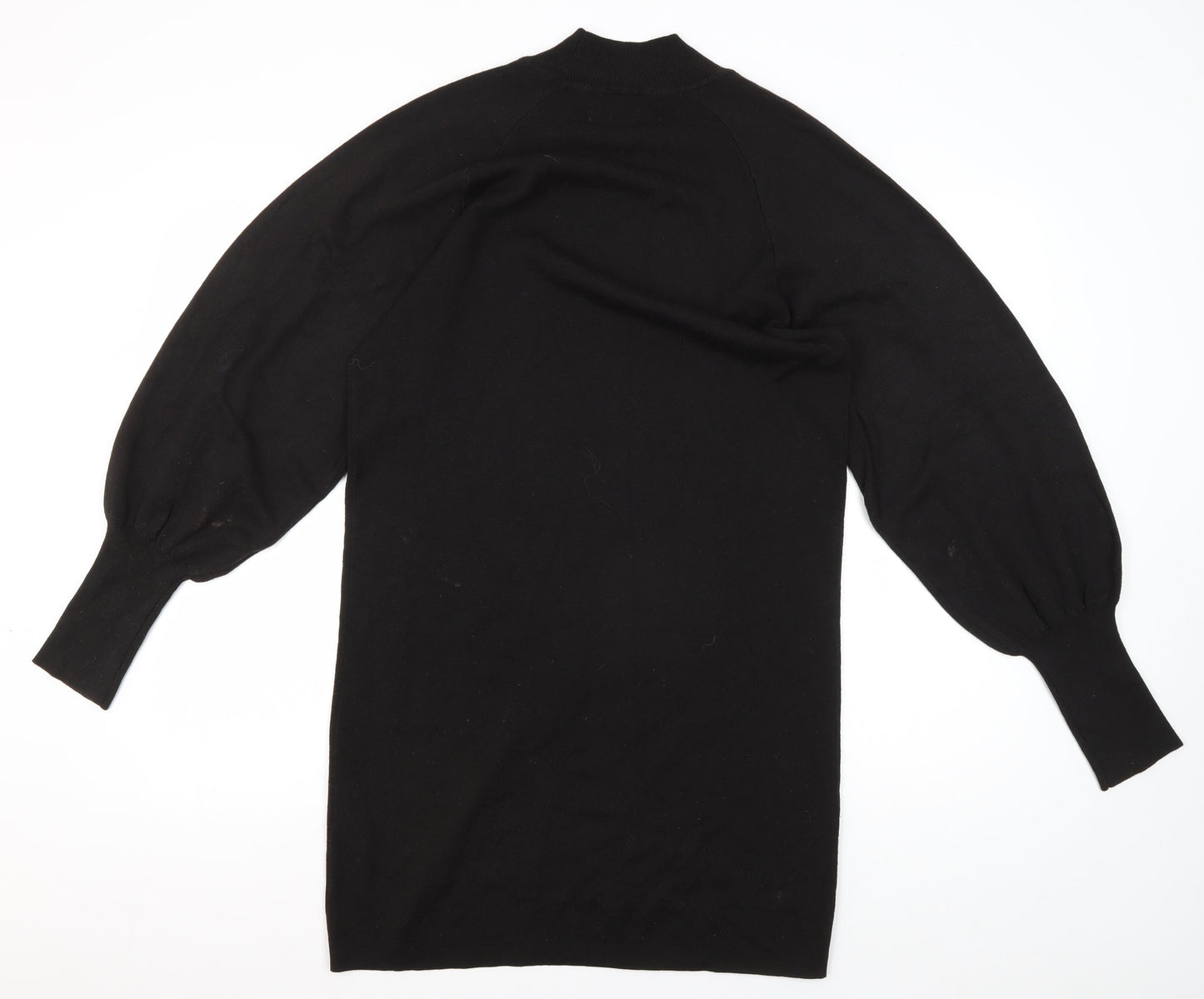 InWear Women's Black Tunic Jumper, Size S, Balloon Sleeve