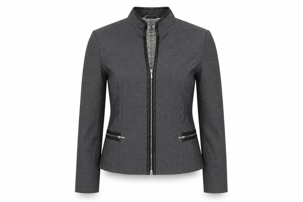 Next Women's Grey Zip Jacket Size 14