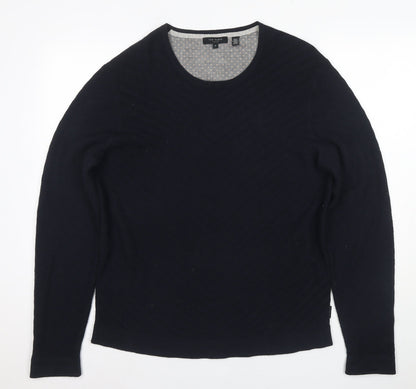 Ted Baker Men's Black Pullover Jumper Size S