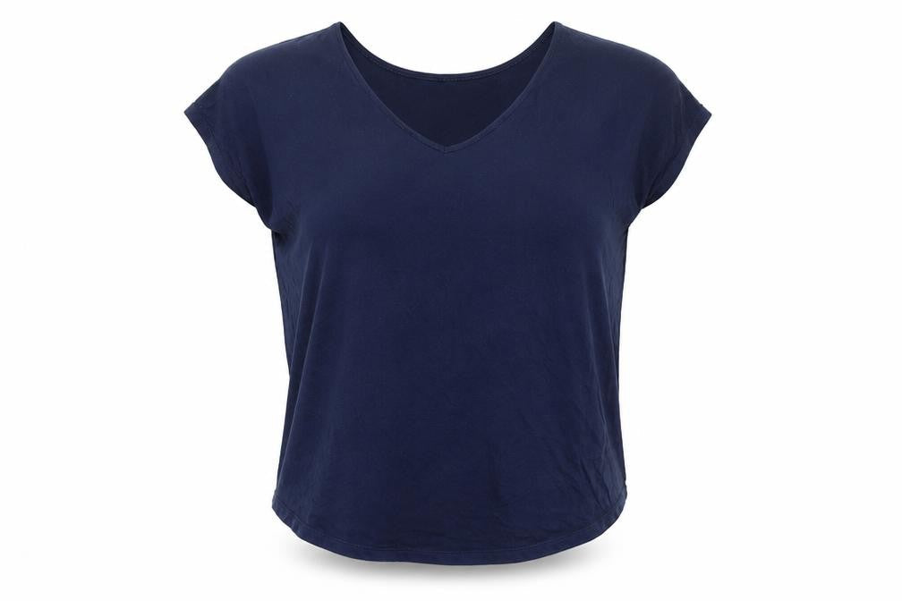 Gap Women's Blue Basic T-Shirt, Size S