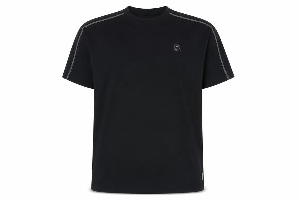 Decathlon Men's Black L Quick Dry T-Shirt