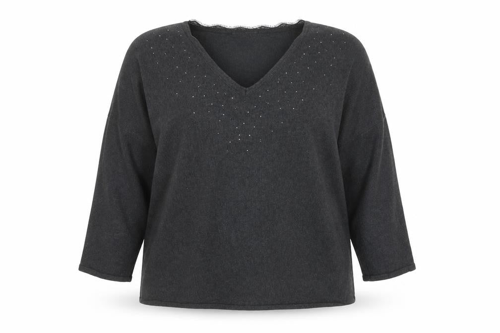 Verve amí Women's Black L Pullover Jumper
