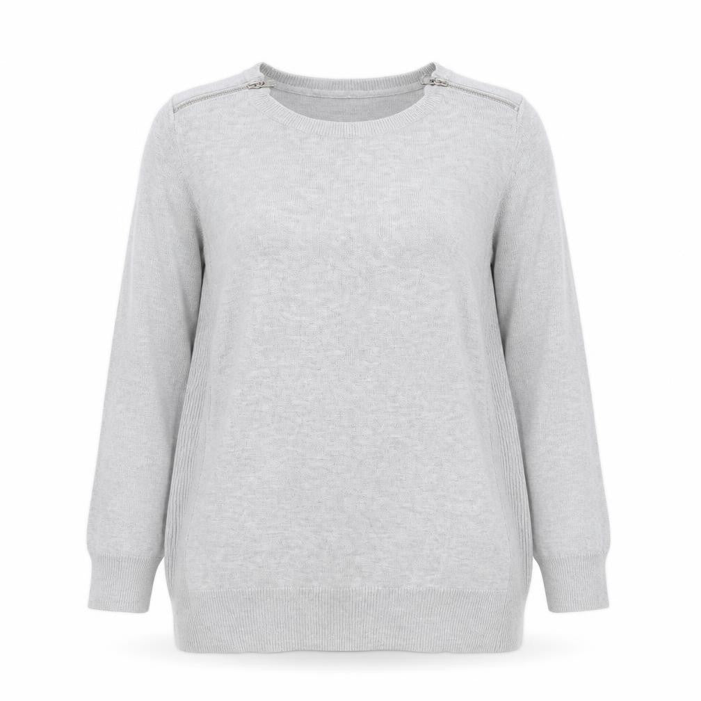 Red Herring Women's Grey Jumper, Size 12