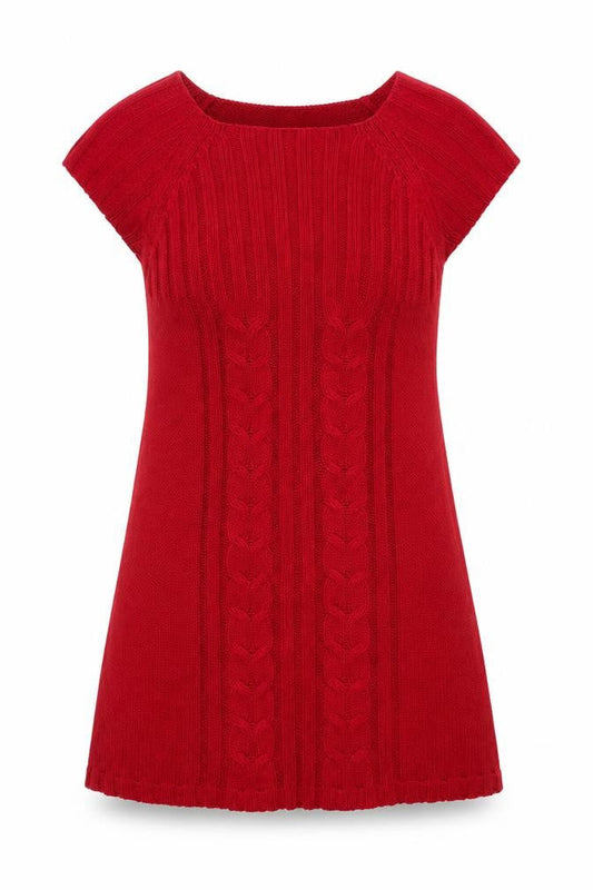 Vero Moda Women's Red Jumper Dress M Knit