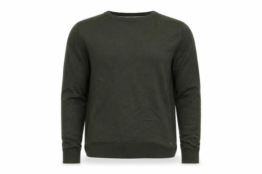 Brave Soul Men's Green Pullover XS Jumper Crew Neck Acrylic