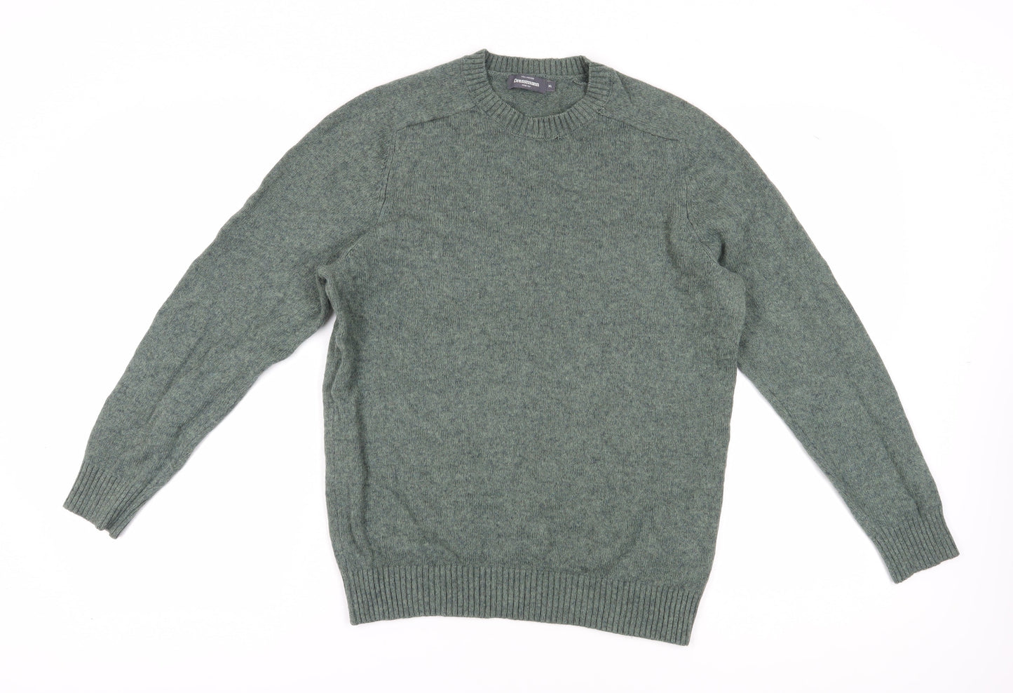 Dressmann Men's Green XL Pullover Jumper