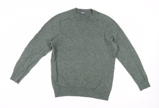 Dressmann Men's Green XL Pullover Jumper