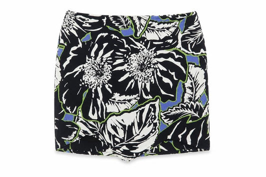 Neon Rose Women's Multicoloured Floral Mini Skirt