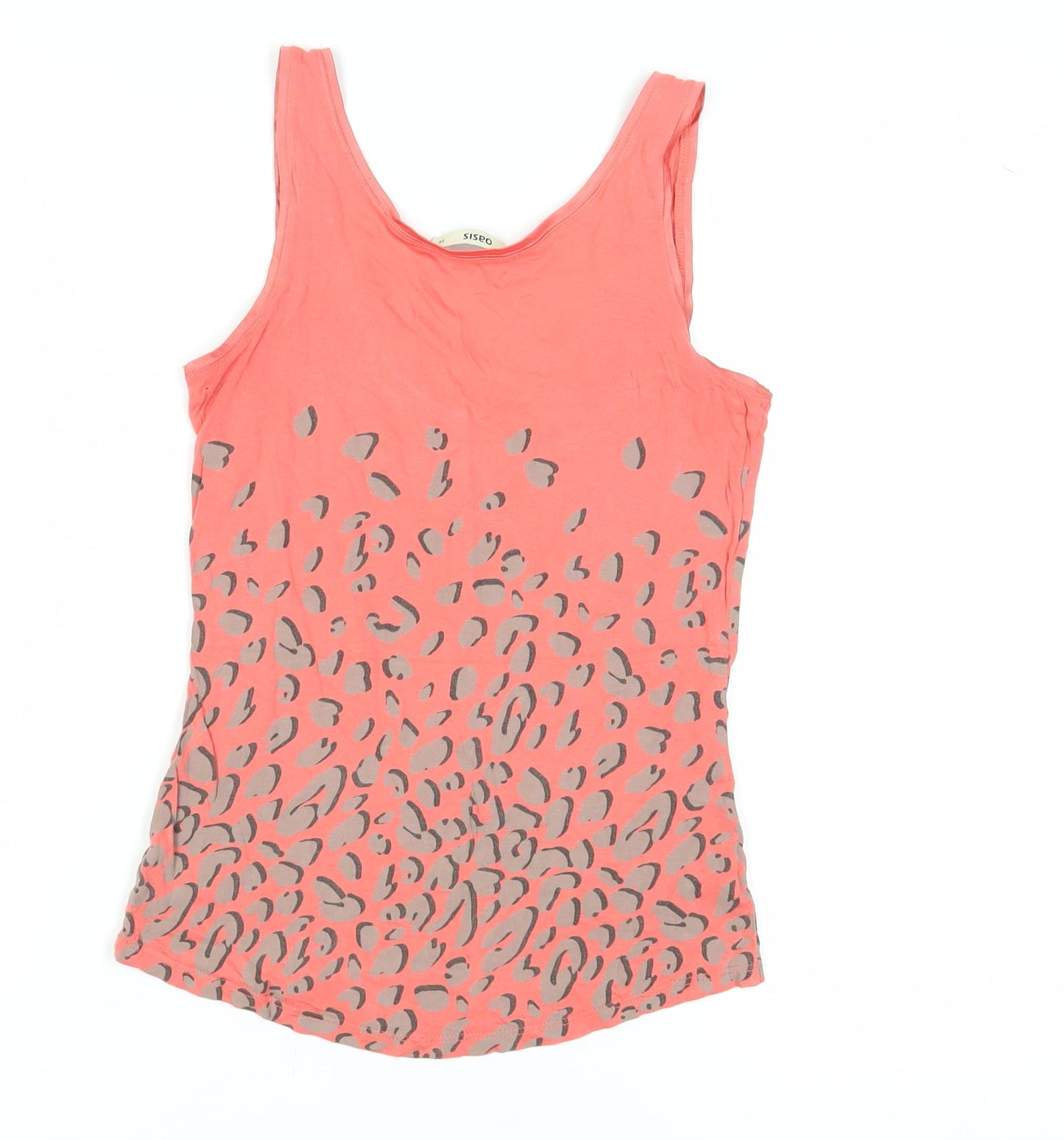 Oasis Women's Pink XS Animal Print Tank Top