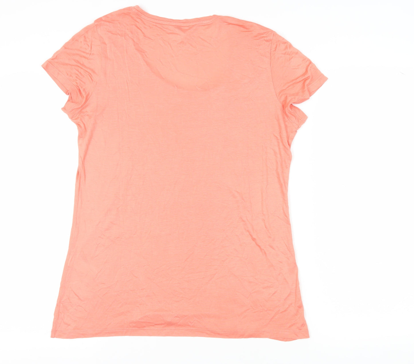 Monsoon Women's Pink Classic T-Shirt, Size 12