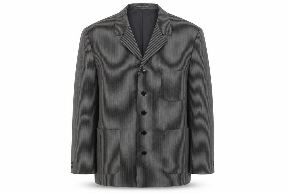 Emporium Men's Grey Regular Fit Blazer, 38R