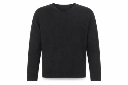 Front view of French Connection Men's Black Medium jumper