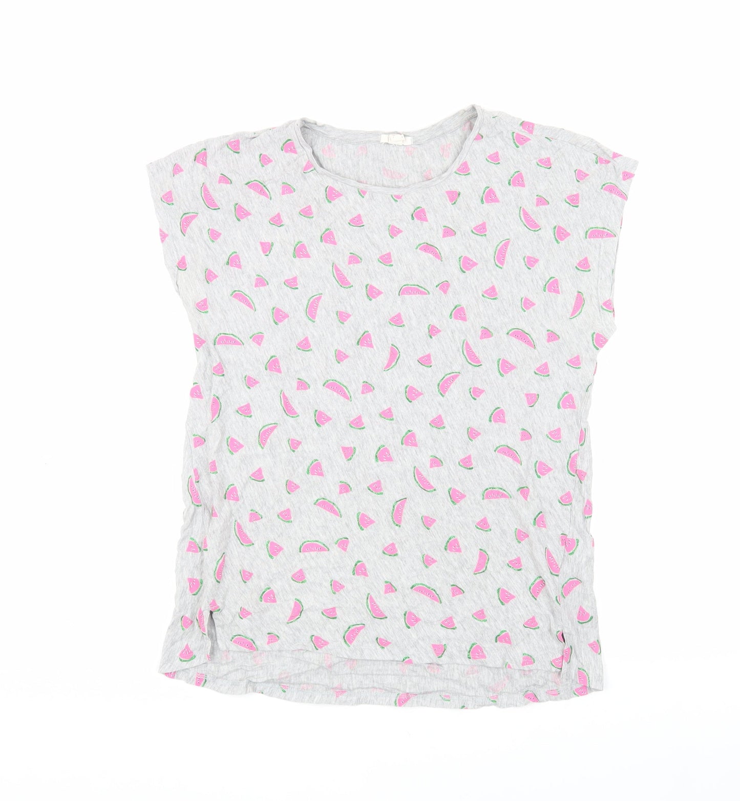 Esprit Women's Grey Floral T-Shirt: M