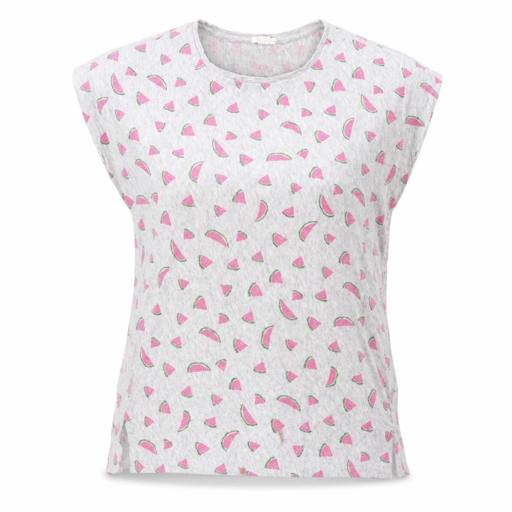 Esprit Women's Grey Floral T-Shirt: M