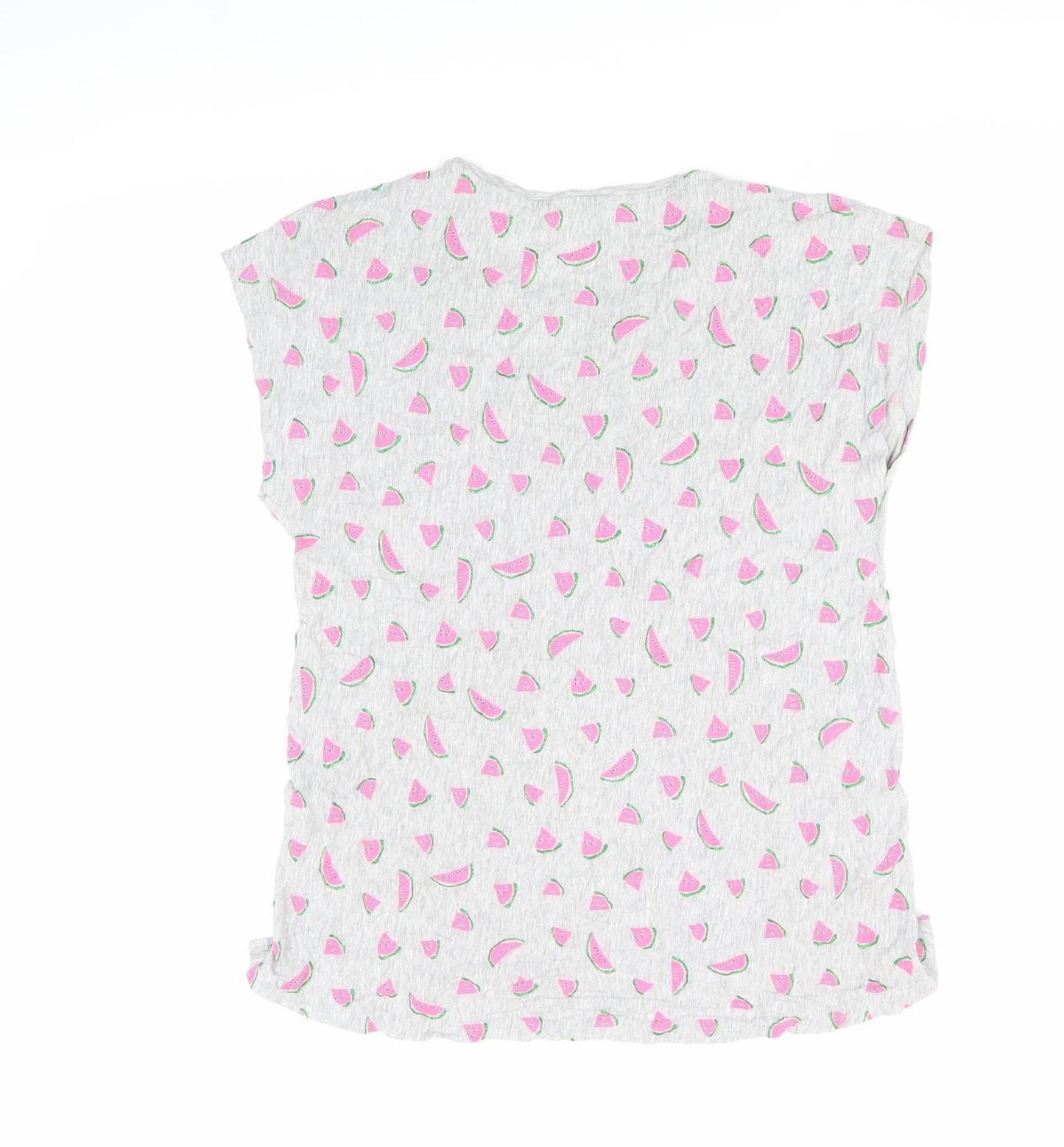 Esprit Women's Grey Floral T-Shirt: M