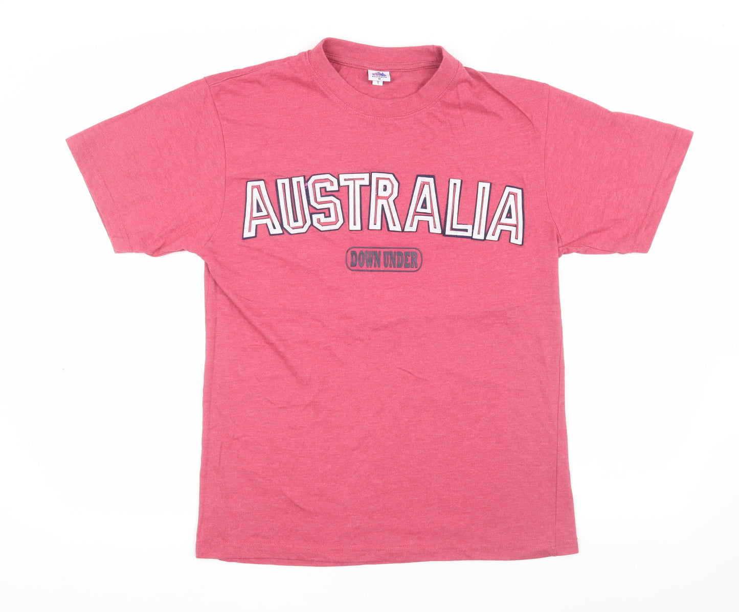 Men's Red Australia Logo M T-Shirt