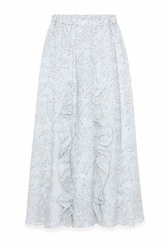 ASOS DESIGN Women's Multicoloured Long A-Line Skirt