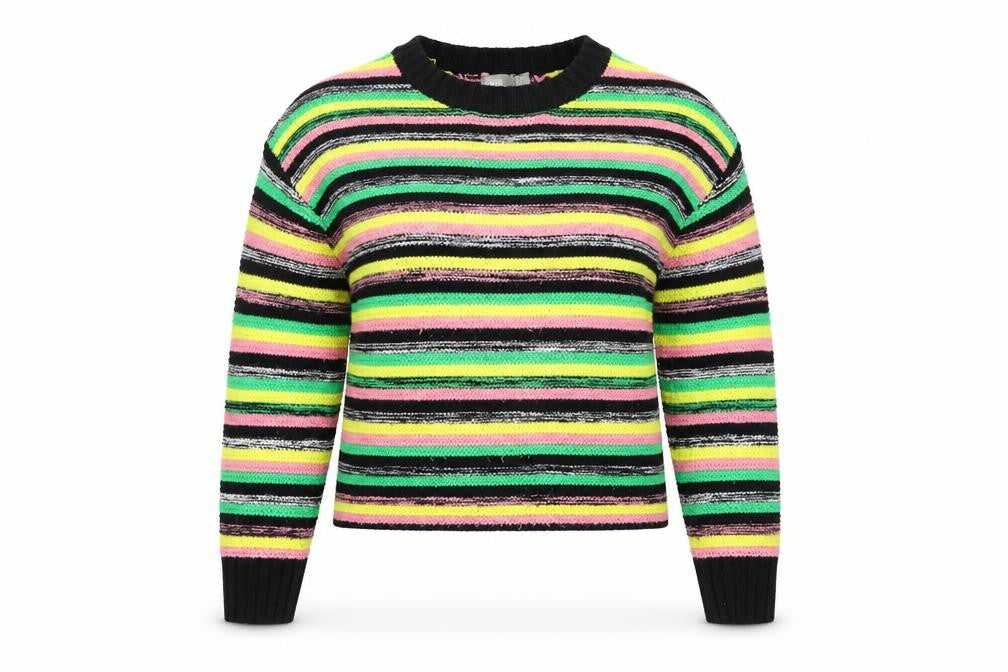 ASOS Women's Multicoloured Striped Pullover Size 8