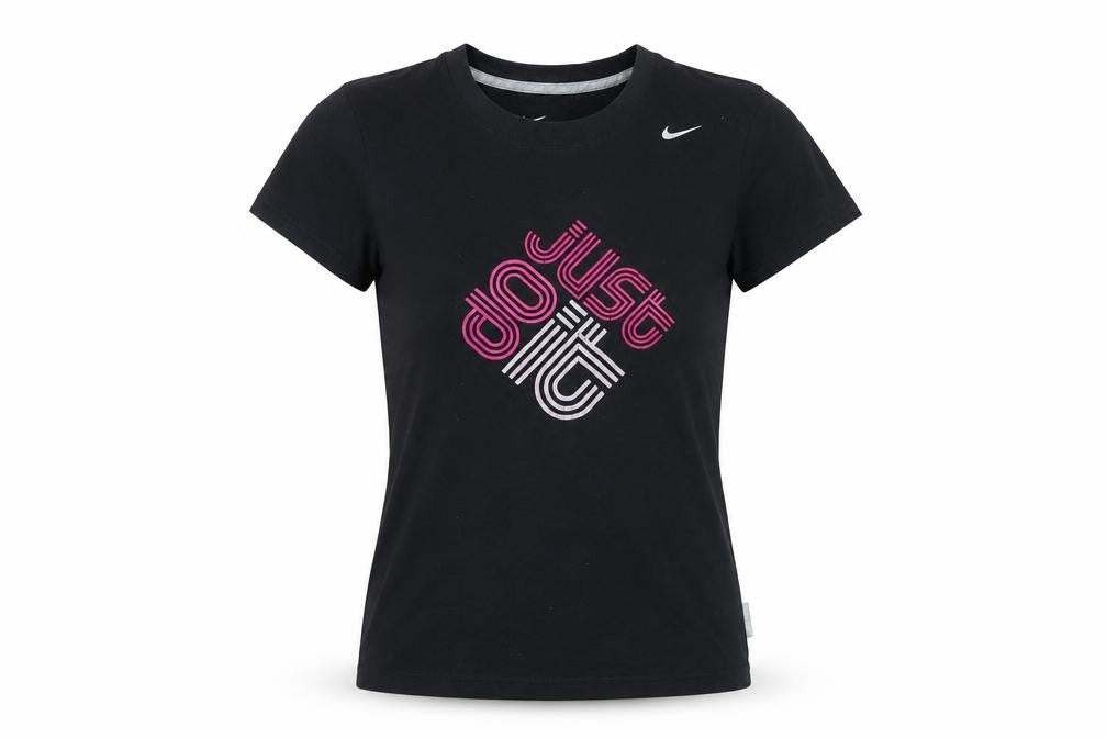 Nike Women's Black T-Shirt S - Casual Sportswear Tee