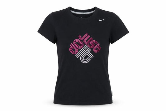 Nike Women's Black T-Shirt S - Casual Sportswear Tee