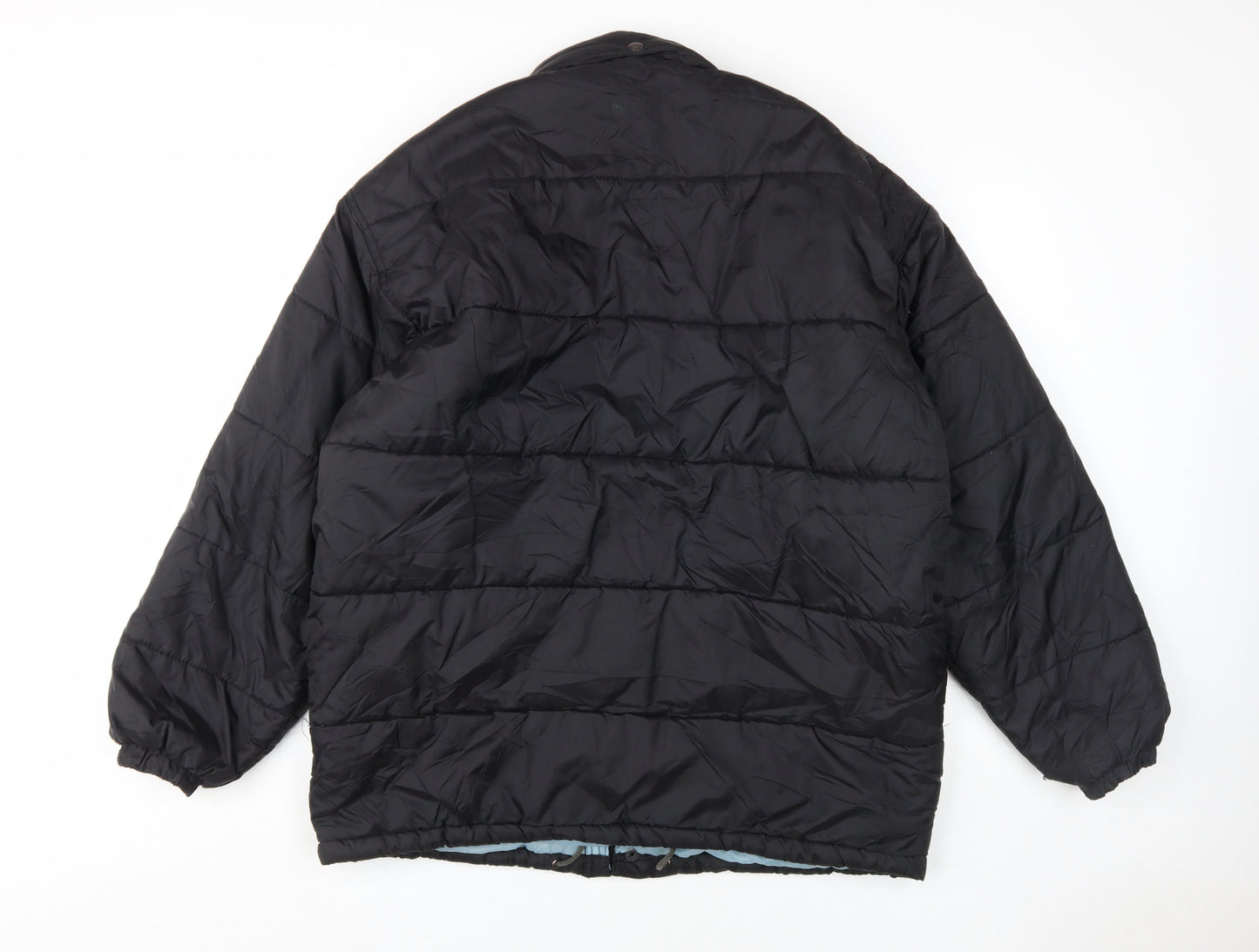 Iron Hammer Men's Black Puffer Jacket L