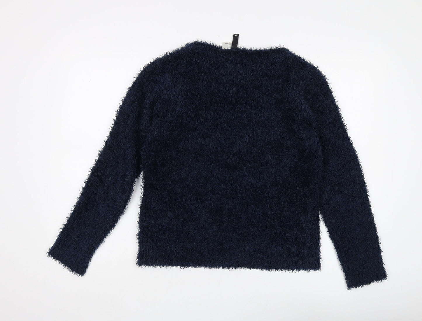 DIVIDED Women's Blue Pullover Jumper Size 12