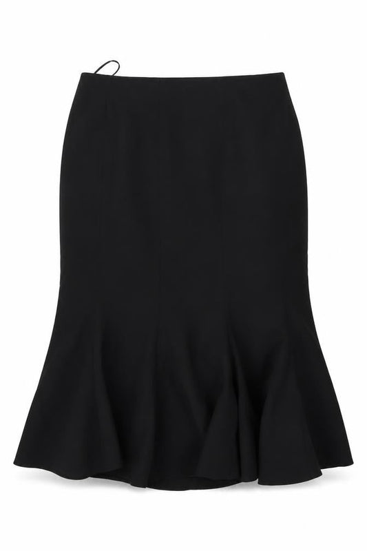 Libra Women's Black Trumpet Skirt Size 14